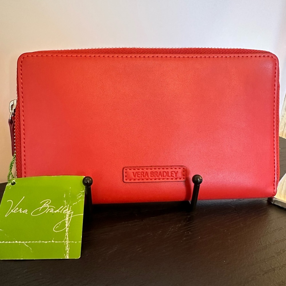 Vera Bradley zip Accordion wallet NWT